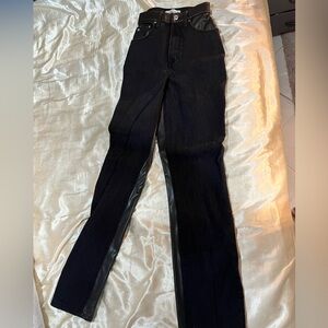 Abercrombie & Fitch Women's Black Straight Leg Jeans